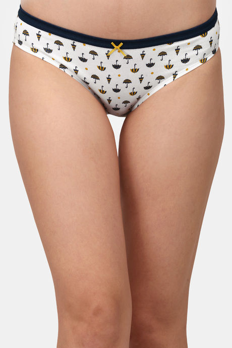 Soie Medium Rise Half Coverage Bikini Panty (Pack of 6) - Multicolor — image 6